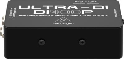 Behringer Ultra-DI DI400P Passieve DI-box Behringer Ultra-DI DI400P Passieve DI-box