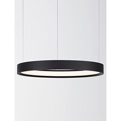 Lyora Ronde hanglampPerrine zwart Ø 40cm - 9345612 - thumbnail