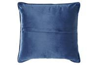 Kussen DKD Home Decor Blauw Wit Vierkant Blommor Neoklassiek 45 x 10 x 45 cm - thumbnail