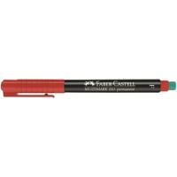 Faber Castell Marker Multimark permanent - F rood - thumbnail