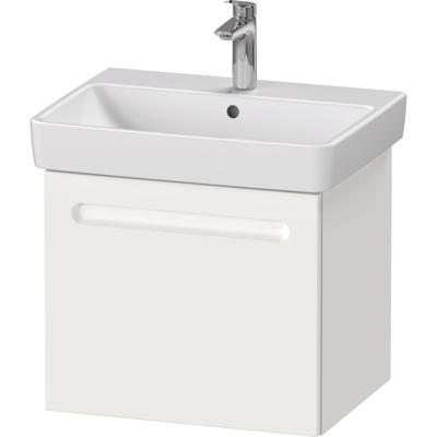 Wastafelkast Duravit No.1 Met 1 Lade 49x42.6x47.8 cm Met Geïntegreerde greep Mat Wit Duravit
