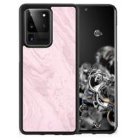Samsung Galaxy S20 Ultra Gripcase Marble Pink - Origineel Cadeau Vriendin - thumbnail