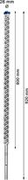 Bosch Accessories EXPERT SDS max-8X 2608900250 Wolfraamcarbide Hamerboor 1 stuks 28.00 mm Gezamenlijke lengte 920 mm SDS-Max 1 stuk(s) - thumbnail