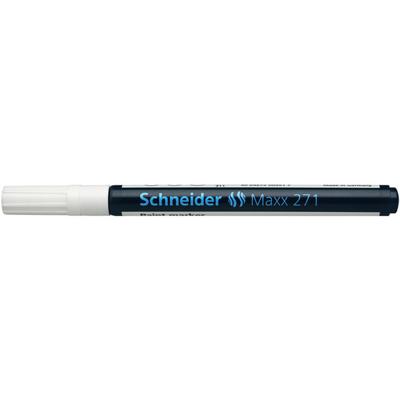 Schneider Schreibgeräte 271 127149 Lakmarker Wit 1 mm, 2 mm Schneider Schreibgeräte 271 127149 Lakmarker Wit 1 mm, 2 mm