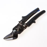 Doorloopplaatschaar D27B lengte 260 mm rechts staal max. 1,2 mm RVS max. 1 mm ER - thumbnail