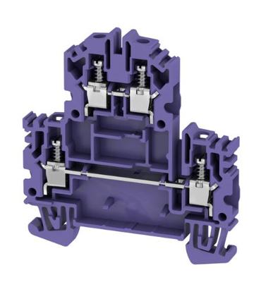 Weidmüller 1068090000 Doorgangsserieklem Schroeven Violet 100 stuk(s) Piece