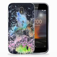 Smartphone hoesje Nokia 1 Vogel - thumbnail