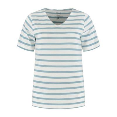 Blue loop Refibra Loose Fit V-neck T-shirt Dames-AF0A019D-747E-46C9-A67D-04A0F921A750