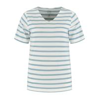Blue loop Refibra Loose Fit V-neck T-shirt Dames-AF0A019D-747E-46C9-A67D-04A0F921A750 - thumbnail
