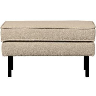 WOOOD Hocker 'Rodeo' Bouclé, kleur Beige
