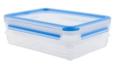 Emsa Clip & Close 3x vershoudbakje 1 L doos Emsa Clip & Close 3x vershoudbakje 1 L doos