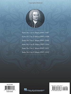 Hal Leonard - Bach Cello Suites For Electric Bass