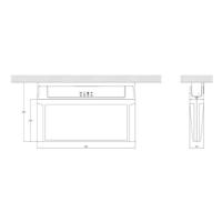 B-SAFETY BR530030 LED-vluchtwegverlichting Plafondopbouwmontage, Wandopbouwmontage Uitgang, Vluchtweg, Rechts, Links - thumbnail