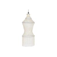 Plafondlamp Home ESPRIT Wit Schelpen 50 W 52 X 52 X 140 CM - thumbnail