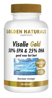 Golden Naturals Visolie Gold 50% EPA & 25% DHA Capsules