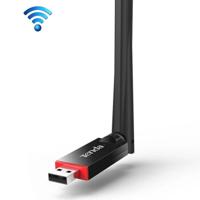 Tenda U6 Portable 300Mbps Wireless USB WiFi Adapter External Receiver Network Card with 6dBi External Antenna(Black) - thumbnail