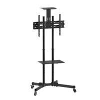Equip 650603 70 Portable flat panel floor stand Zwart flat panel vloer standaard - thumbnail