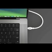 Hyper HyperJuice silicone USB-C naar USB-C kabel (1m/240W) - White - thumbnail