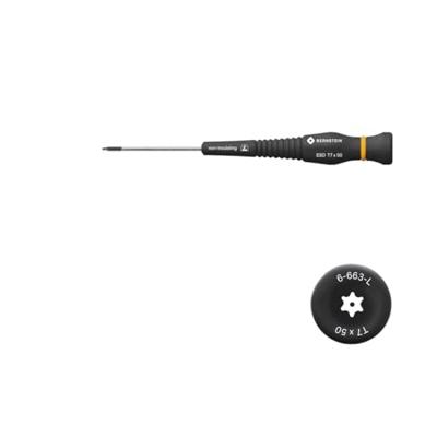 Bernstein Tools for Electronics Bernstein Werkzeugfabrik Torx-schroevendraaier Elektronica en fijnmechanica Grootte T 7 Koplengte: 50 mm 1 stuk(s)