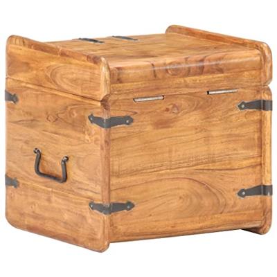 VidaXL Kist 40x40x40 cm massief acaciahout