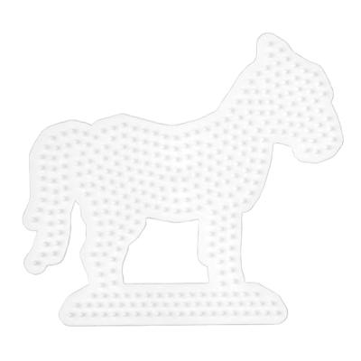 Hama strijkkralen grondplaat paard wit Hama strijkkralen grondplaat paard wit