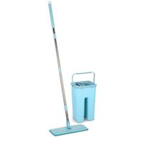 Alpina Platte Mop met Emmer Lichtblauw - thumbnail