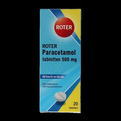 Roter Paracetamol Tabletten 500mg 20st