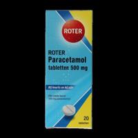 Roter Paracetamol Tabletten 500mg 20st - thumbnail