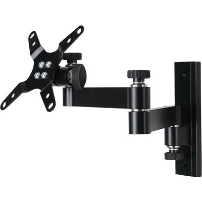 SpeaKa Professional SP-6444400 Monitor-wandbeugel 1-voudig 33,0 cm (13) - 76,2 cm (30) Zwart Kantelbaar, Zwenkbaar SpeaKa Professional SP-6444400 Monitor-wandbeugel 1-voudig 33,0 cm (13) - 76,2 cm (30) Zwart Kantelbaar, Zwenkbaar