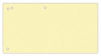 OFFICE products verdeelstroken, ft 240 x 105 mm, pak van 100 stuks, geel - thumbnail