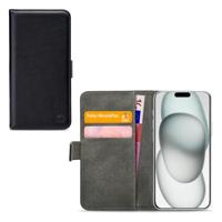 Mobilize Classic Gelly Wallet Book Case Apple iPhone 15 Plus Black - thumbnail