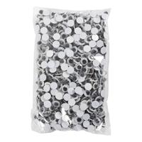 Creotime wiebelogen junior 8 mm zwart/wit 1000 stuks - thumbnail