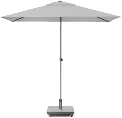 Platinum Lisboa parasol 210x150 Light grey