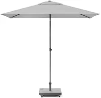 Platinum Lisboa parasol 210x150 Light grey - thumbnail