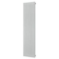 Handdoekradiator Aika Retta 1800 x 415 mm Donker Grijs Structuur - thumbnail