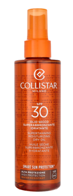 Collistar Supertanning Moisturizing Dry Oil SPF30 200 ml Zonbescherming