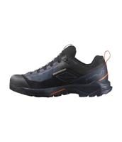 Salomon X ULTRA ALPINE GORE-TEX Lage Wandelschoen Heren Blue Nights/Black/Red Orange 8,5 - thumbnail