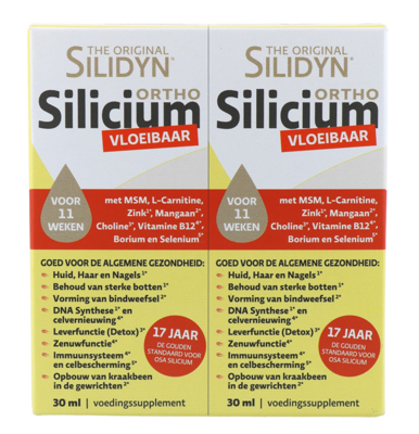 Ortho silicium duoverpakking 2 x 30ml 60 Milliliter