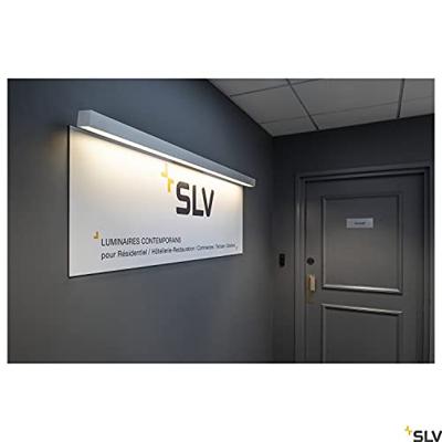 SLV WandlampQ-Line 142cm wit - 1000668