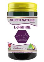 L-Ornithine 500mg puur 60 Vegetarische capsules - thumbnail
