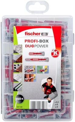 Fischer 541108 PROFI-BOX DUOPOWER Plugassortiment 150 stuk(s)