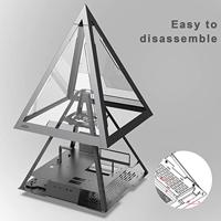Azza Pyramid L Zwart, Grijs - thumbnail