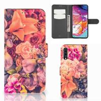 Samsung Galaxy A70 Hoesje Bosje Bloemen - thumbnail