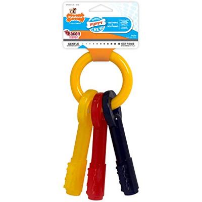 Nylabone puppy chew bijtsleutels baconsmaak - thumbnail