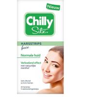Chilly Silx Harsstrips gezicht normale huid 20 Stuks - thumbnail