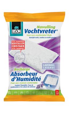 Bison vochtvreter navulling 450gr lavend Bison vochtvreter navulling 450gr lavend
