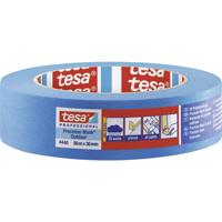 Tesa Precisie afplaktape | glad | blauw | lengte 50 m | breedte 30 mm | wiel | 5 stuks - 04440-00002-00 04440-00002-00 - thumbnail