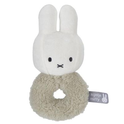 Nijntje Fluffy Knuffel Rammelaar Groen Nijntje Fluffy Knuffel Rammelaar Groen