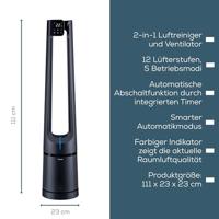 Beurer 10500 LV 500 PureFlow Luchtreiniger Zwart - thumbnail