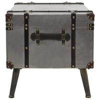 Salontafel 102x51x47,5 cm MDF en aluminium - thumbnail